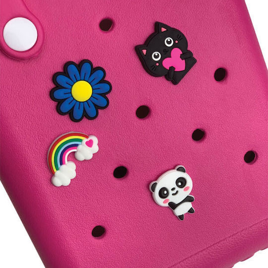 Typotrust Fuchsia Silicone Pencil Case