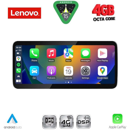 Lenovo Car Audio System for BMW G30 2011-2018 Bluetooth USB Wi-Fi GPS Apple CarPlay Android Auto with 10.33 Inch Touch Screen Lenovo LVG 13969 CPA