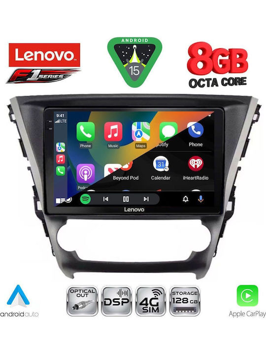 Lenovo Car Audio System for Toyota Avensis 2016-2019 (Bluetooth/USB/WiFi/GPS/Apple-Carplay/Android-Auto) with Touch Screen 10"