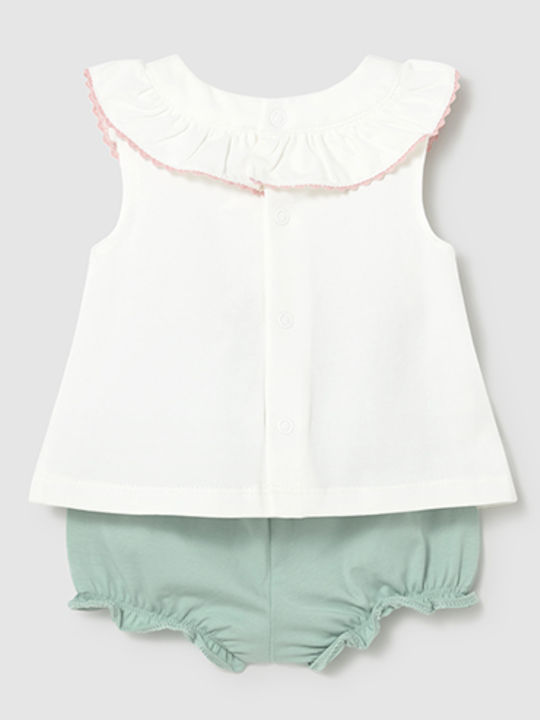 Kids' Set with Shorts Summer 4pcs Turquoise