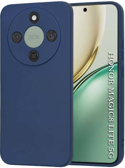 Задна корица Силикон Тъмносин (Honor Magic8 Lite, SKYDDAR INNOVATION)