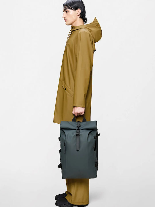 Rains Rolltop Rucksack Αδιάβροχο Γκρι