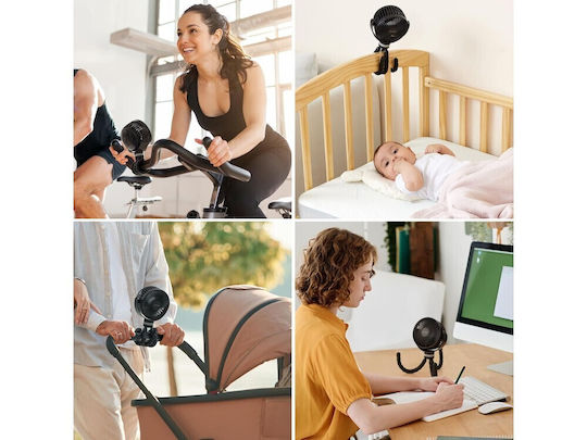 Momcozy Ventilator USB Fără Lamele Negru PF001-BL10BA-A