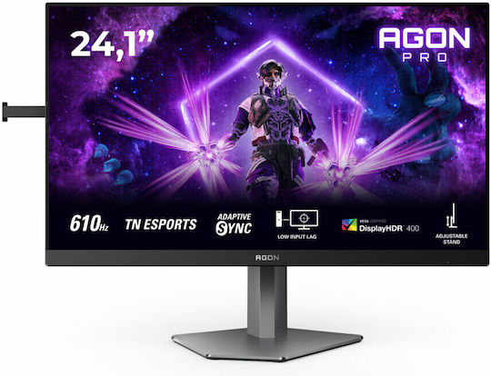 AOC AGON PRO AG246FK6 TN HDR Gaming Monitor 24.1" FHD 1920x1080 600Hz with Response Time 0.5ms GTG