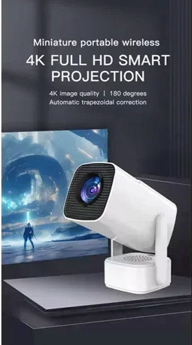 K752 Mini Projector DLP 4K Ultra HD με Wi-Fi