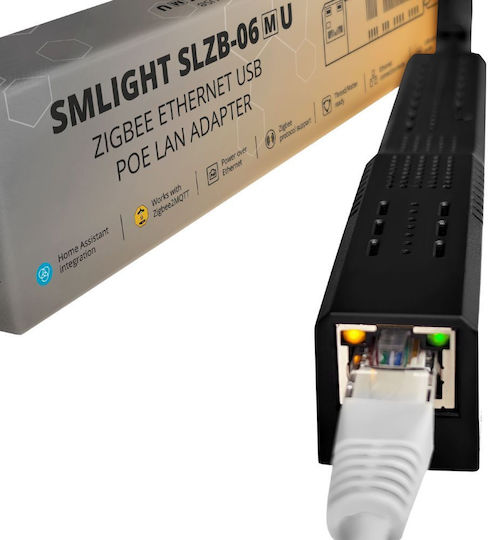 Zigbee Ethernet Poe Адаптер За Мрежа USB-C Със Жична Връзка Ethernet