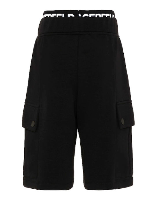 Karl Lagerfeld Kids' Shorts/Bermudas Fabric Black