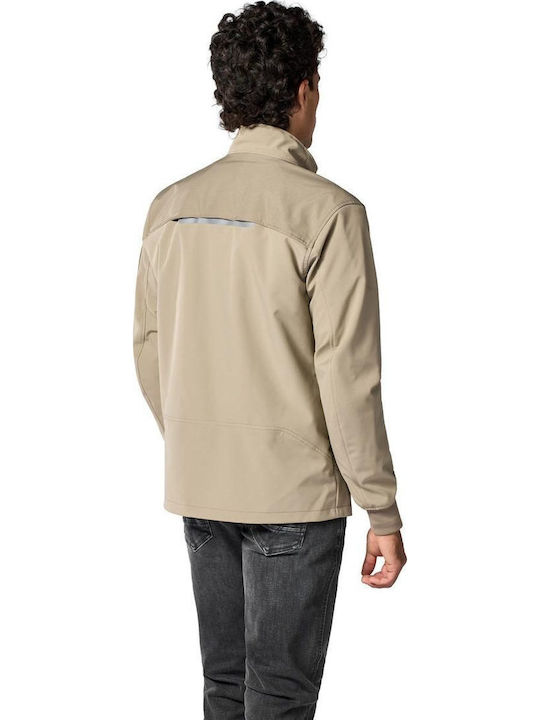 Rev'IT Atwater WB Winter Men's Motorcycle Jacket Softshell Waterproof Sand