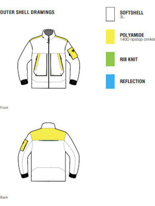 Atwater WB Winter Men's Motorcycle Jacket Softshell Waterproof Black