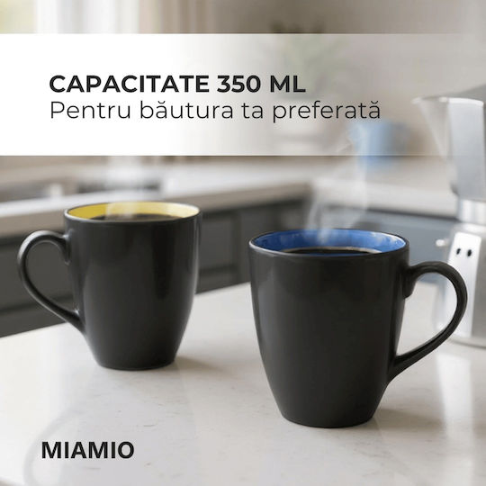 Miamio Le Papillon Multicolor Ceramică Set de Vase 30buc