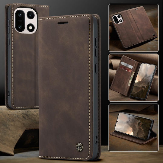 Caseme 013 Retro Book Καφέ (OnePlus 15)