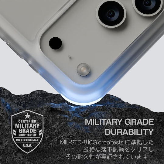 Silver Star Back Cover Transparent (iPhone Air)