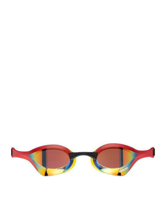 Arena Cobra Ultra Swipe Swimming Goggles Adults Gold