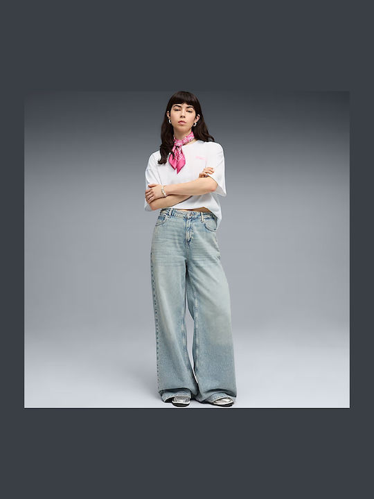 Graphic Women's Oversized T-shirt White