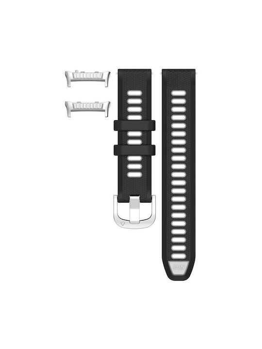 Λουράκι Σιλικόνης Μαύρο (Huawei Watch D2)