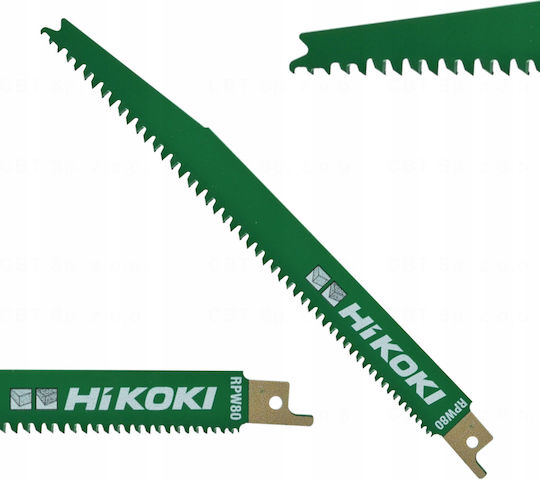Hitachi Reciprocating Saw Blades Rpw80 5 Pieces