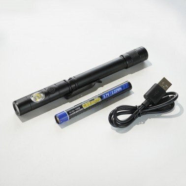 Tiross Taschenlampe LED mit maximaler Helligkeit 350lm