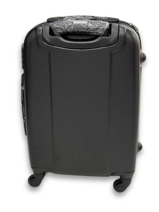 Medium Hard Black Suitcase With 4 Wheels Height 60cm