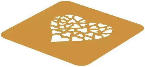 Silikomart Шаблони за сладкиши от силикон 10x9.8см 2бр