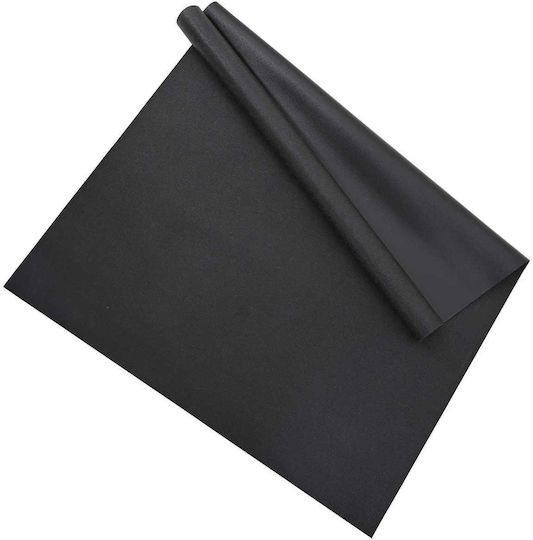 vidaXL Gym Exercise Equipment Floor Mat Black 150x75cm