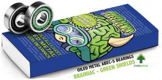 Speed Demons Skate Brainiac Green Abec 5 Ρουλεμάν (8τμχ)