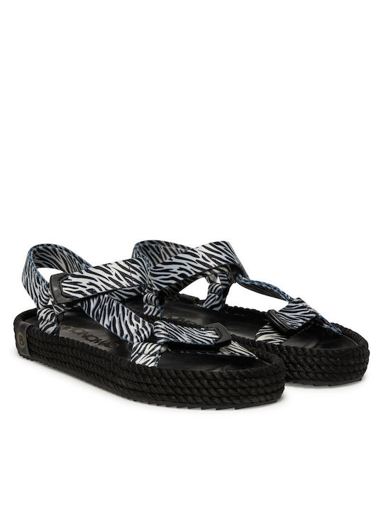 Sandale Casual Damă Albe