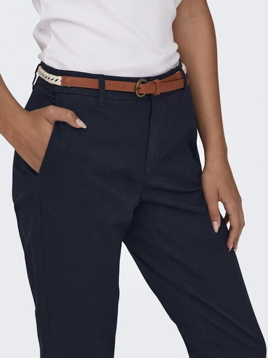 Damen Chino Hose Night Sky