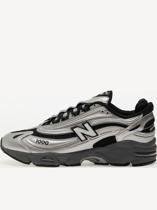 1000 Sneakers Black / Silver / Metallic