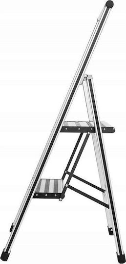 Wenko Ladder Aluminum with 2 Steps