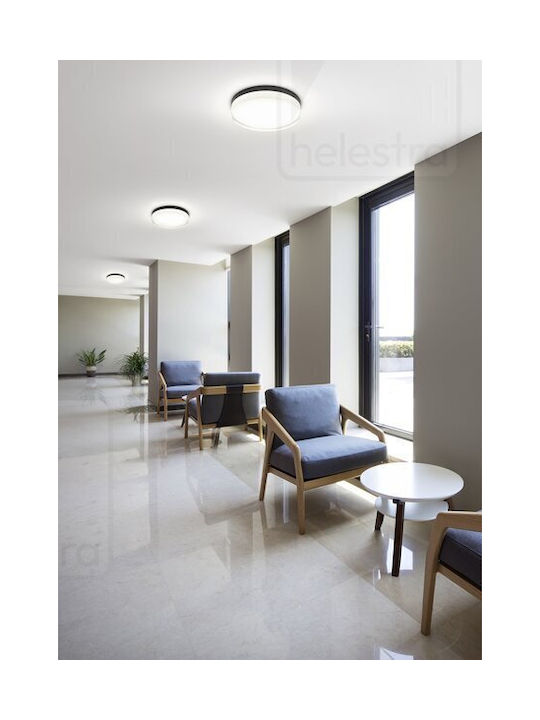 Helestra Deckenleuchte Badezimmer 33cm LED
