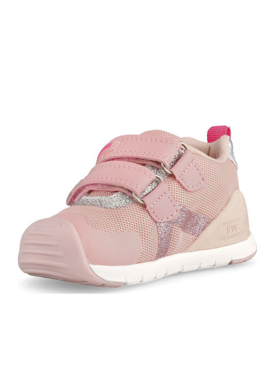 Παιδικά Sneakers με Σκρατς Ροζ