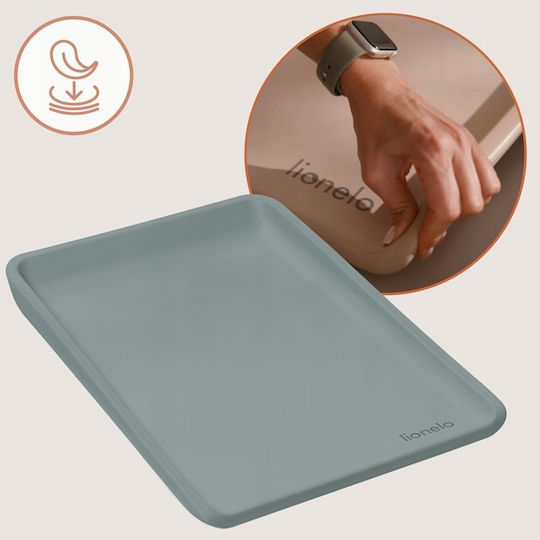 Lionelo Saltea din Plastic Gri Dove 70x50cm