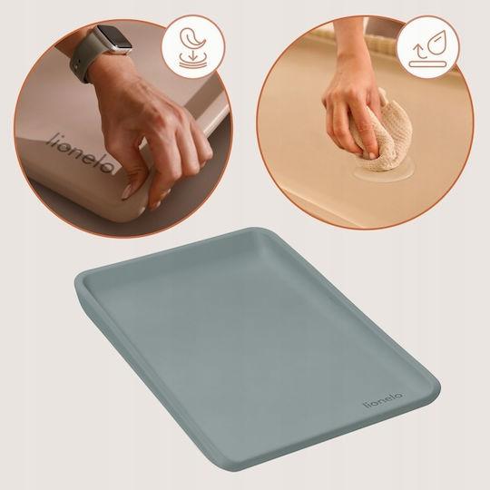 Lionelo Saltea din Plastic Gri Dove 70x50cm