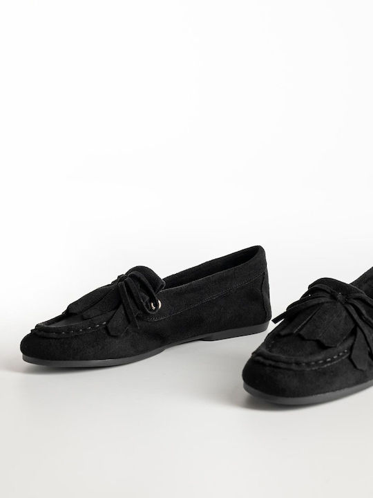 Дамски Loafers в Черен Цвят