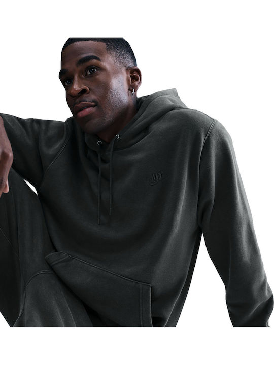 Sportswear Club Sweatshirt with Hood Anthracite