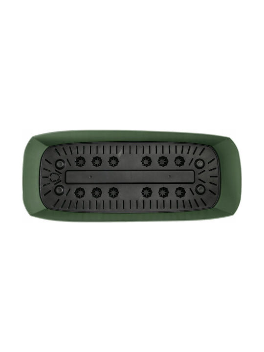 Prosperplast Gracia Case Pot Green