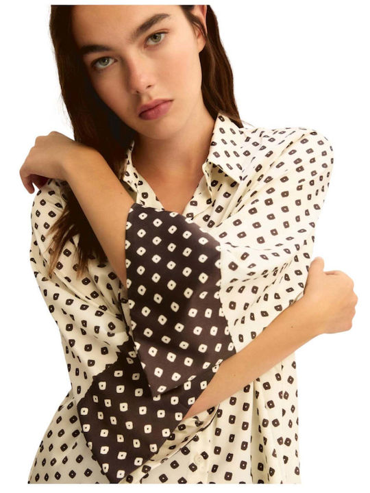 Women's Long Sleeve Shirt Brown
