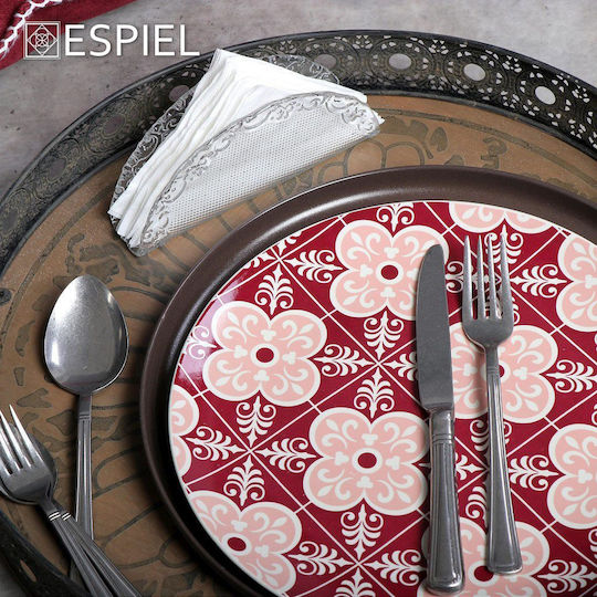 Espiel Piatto Rihko Teller Untiefe Rot 26cm