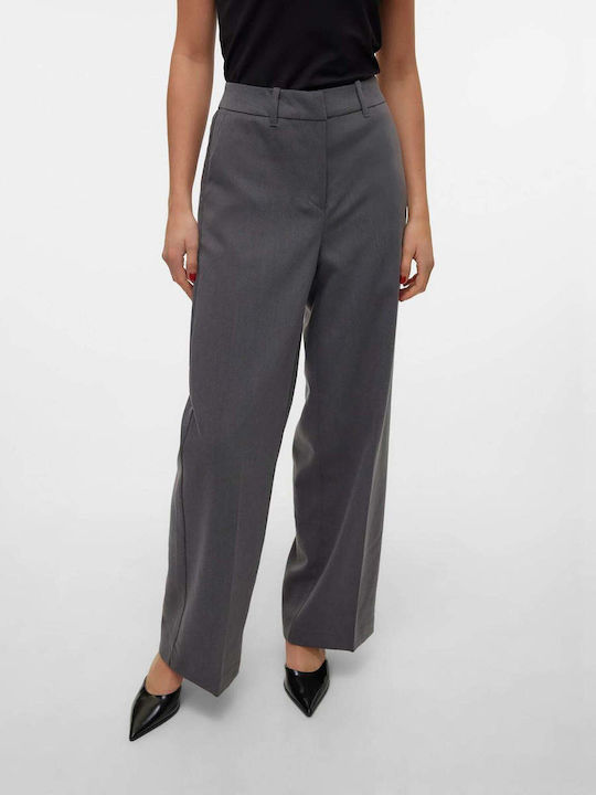 Damen Stoff Hose Gray