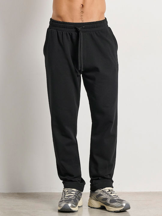Sweatpants with Elastic Black