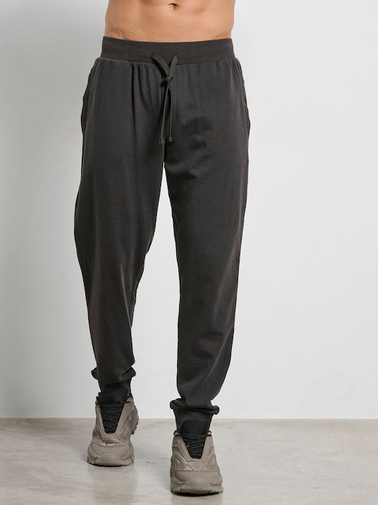 Sweatpants with Elastic Brown