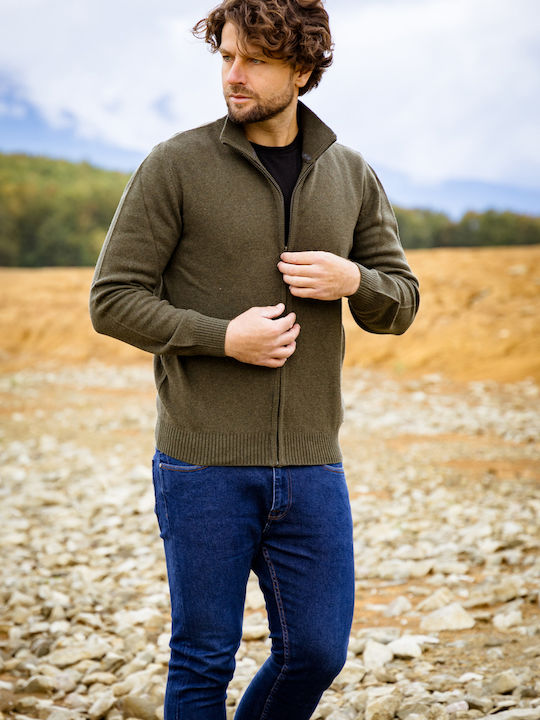 Herren Jacke Olive