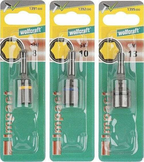 Wolfcraft 1 Impact Socket Wrench Sw 8 Impact-resistant 50 Mm Wolfcraft