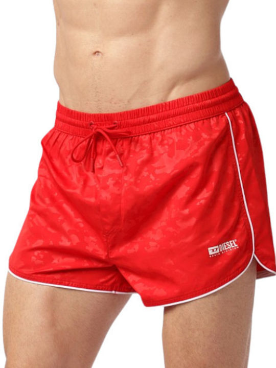 Costum de Baie Bărbați Pantaloni Scurți Roșu