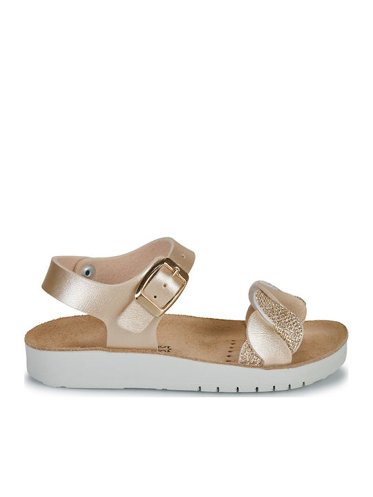 Детски Сандали J Sandal Costarei Златисти