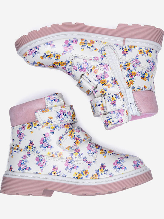 Kinder Sneakers Hoch Weiß