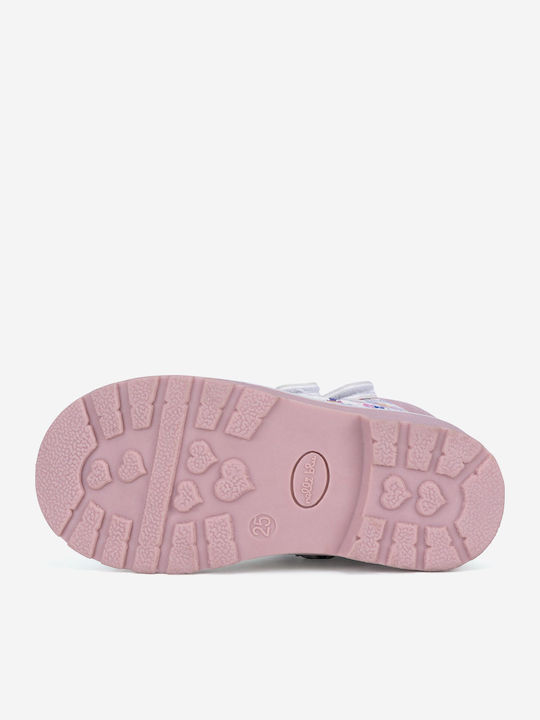 Kinder Sneakers Hoch Weiß