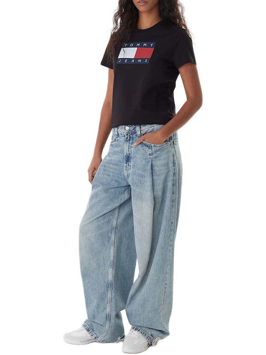 Flag Women's T-shirt Red, White, Black