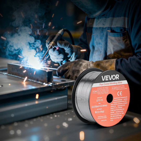 Vevor Flux Core Mig E71t-11 Welding Wire Rolls 0.9mm 2 Pieces Mighsyxhse71awqrf001v0