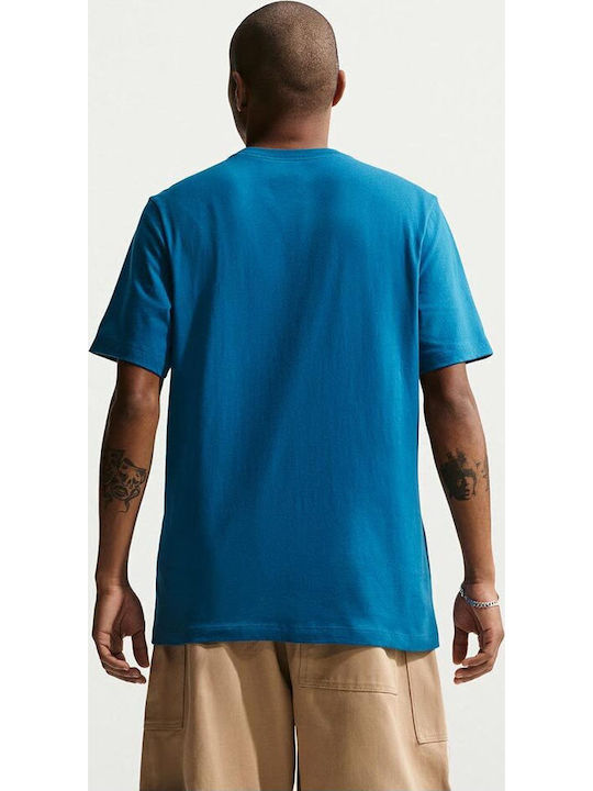 Sportswear Sportliches T-Shirt Blue